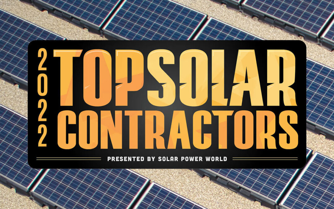 Good Energy Solutions Named a Top Solar Contractor